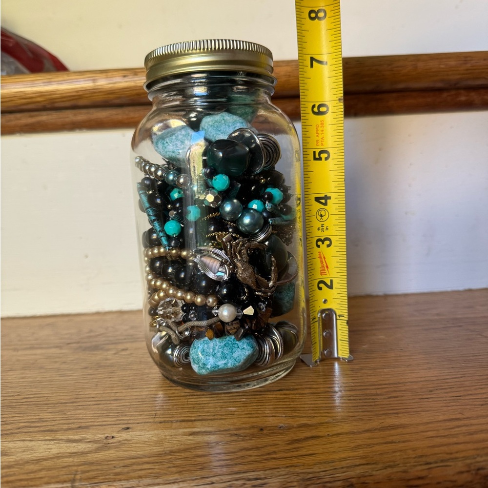 LARGE mystery jewelry jar!! (Includes vintage pieces!)